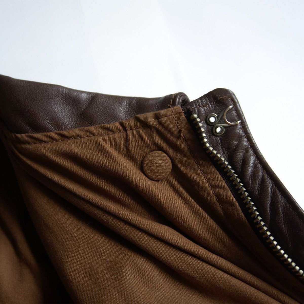 Vintage J.A.DUBOW A-2 Leather Flight Jacket Size 42 Size US XS / EU 42 / 0 - 6 Thumbnail