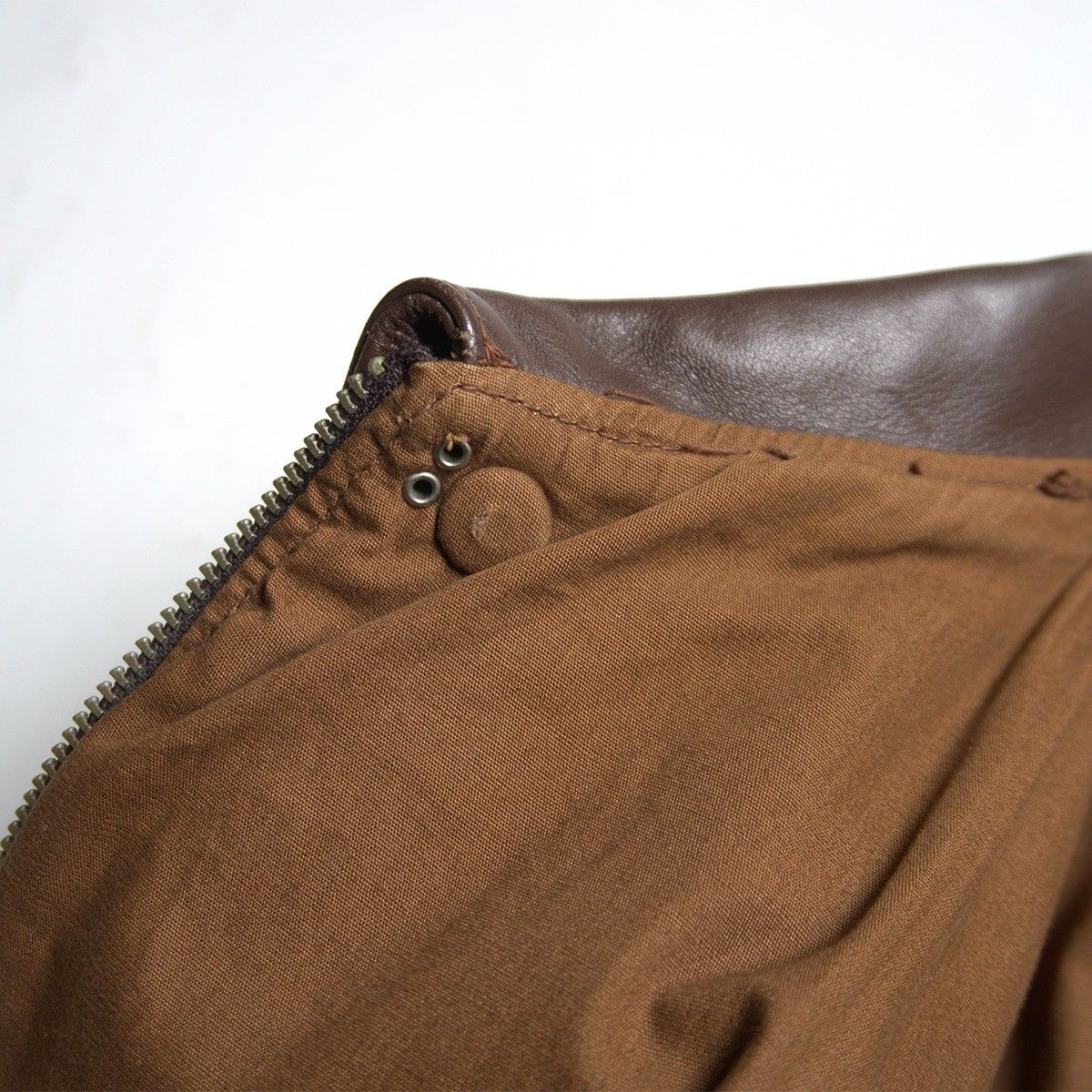 Vintage J.A.DUBOW A-2 Leather Flight Jacket Size 42 Size US XS / EU 42 / 0 - 7 Thumbnail
