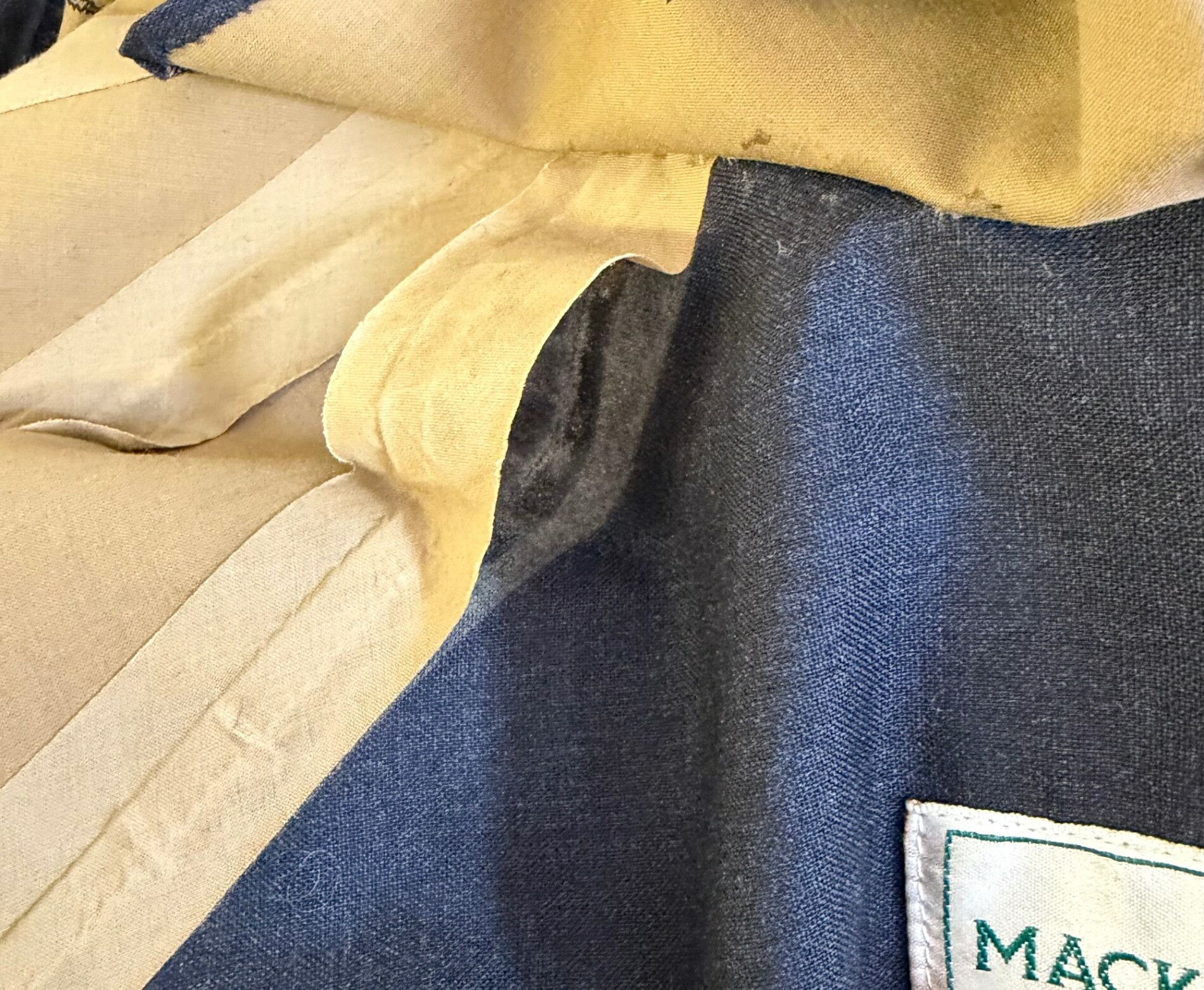 Mackintosh Mackintosh Rubberized Wool Balmacaan Coat Gray Size 38 Size US XL / EU 56 / 4 - 12 Thumbnail