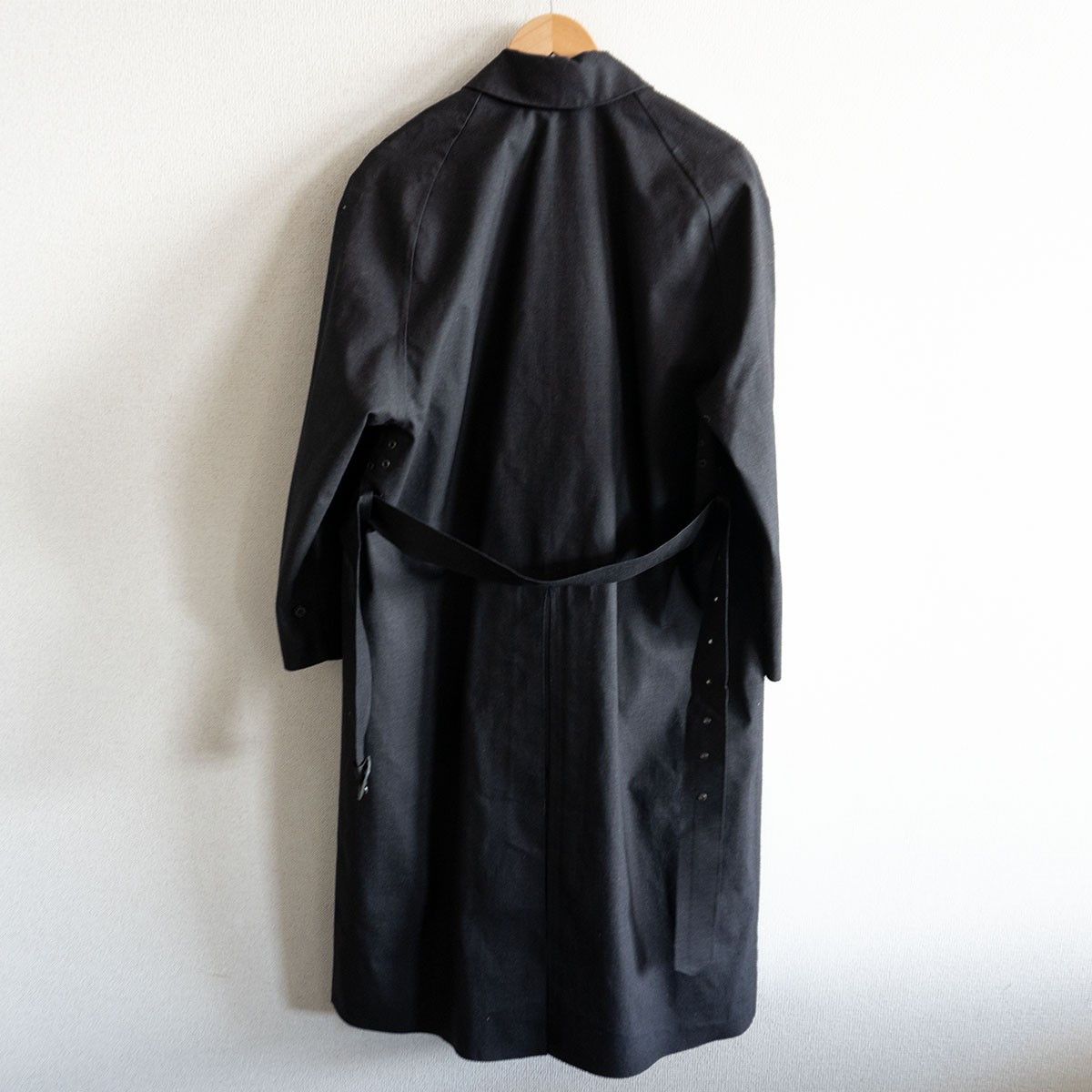 Mackintosh Mackintosh Rubberized Wool Balmacaan Coat Gray Size 38 Size US XL / EU 56 / 4 - 2 Thumbnail