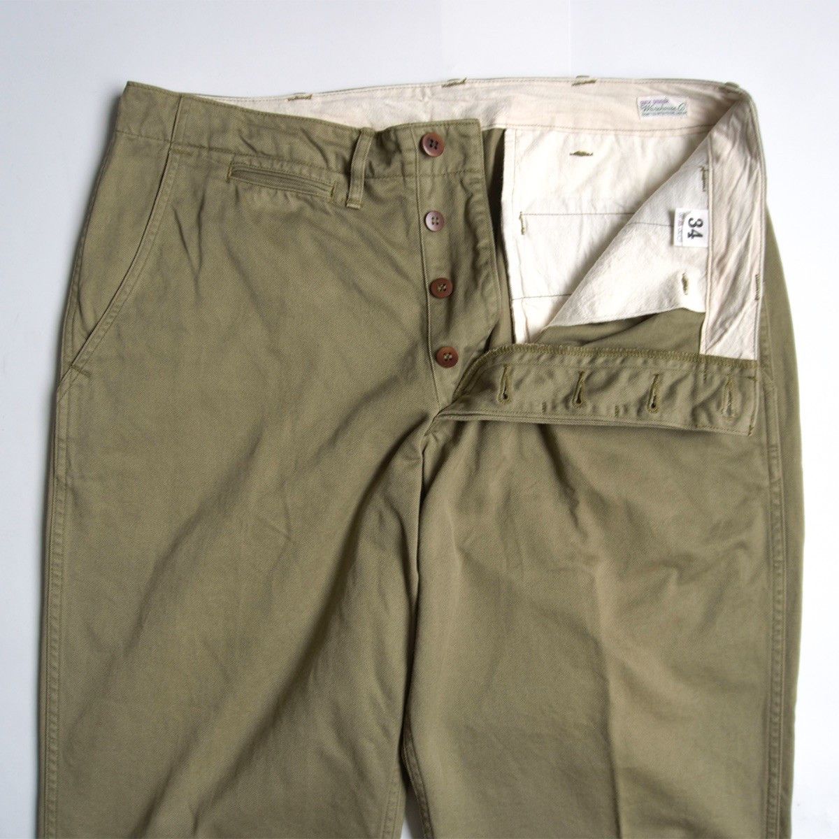 Warehouse Warehouse Duck Digger Chinos Size 34 Size US 34 / EU 50 - 4 Thumbnail