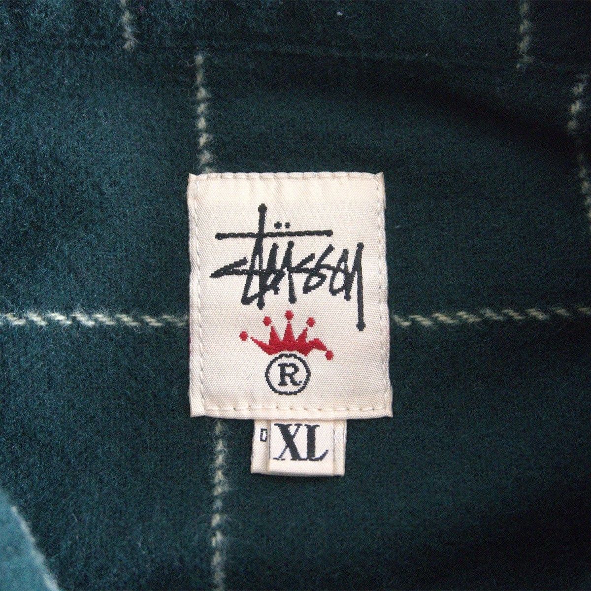Stussy Stussy 90S Wool Checked Zip-up Jacket Size XL Size US XL / EU 56 / 4 - 3 Thumbnail