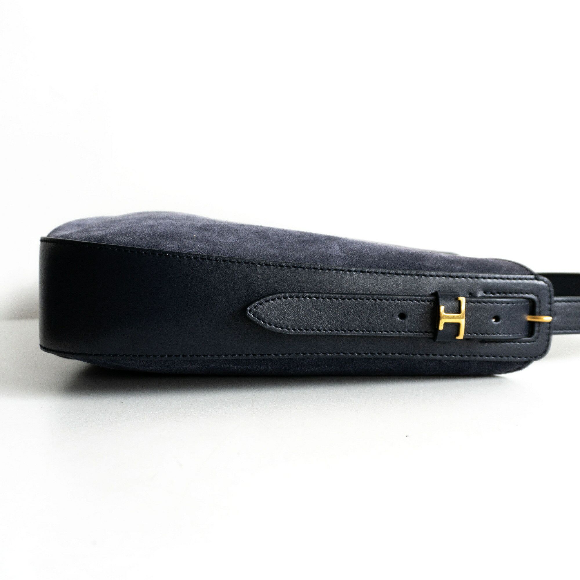 Tod's TOD'S Oboe Small Suede Leather Shoulder Bag Size ONE SIZE Size ONE SIZE - 4 Thumbnail