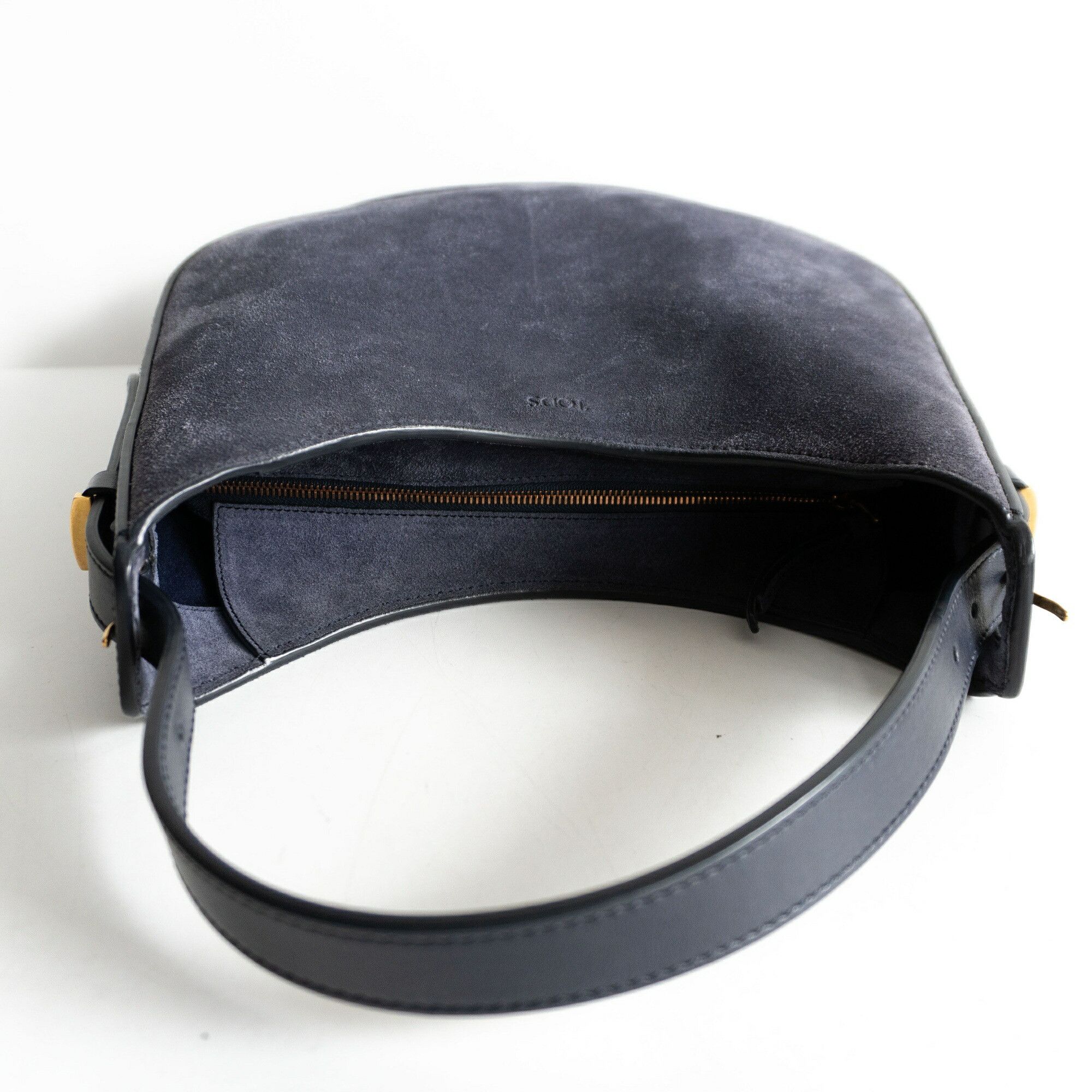 Tod's TOD'S Oboe Small Suede Leather Shoulder Bag Size ONE SIZE Size ONE SIZE - 6 Thumbnail