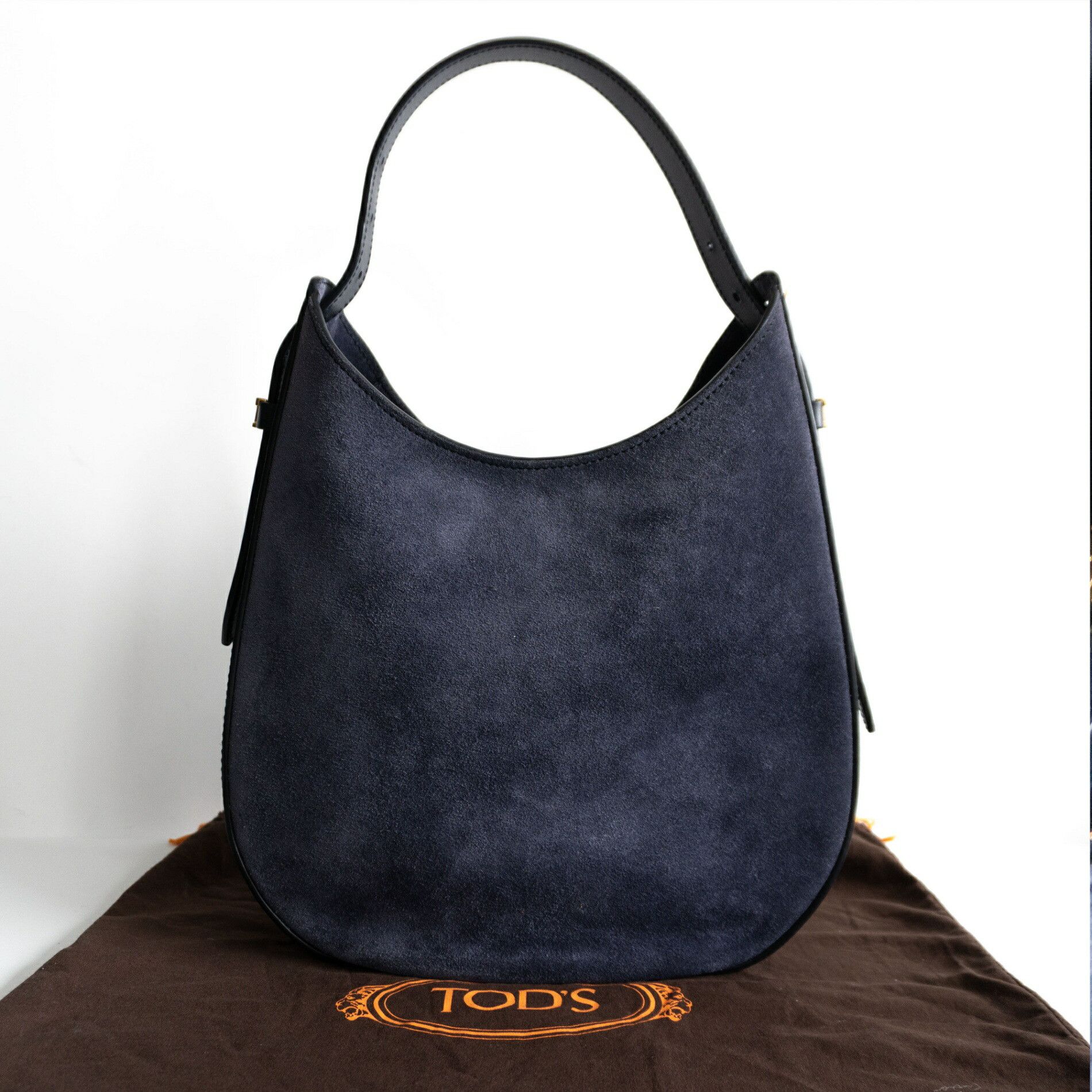 Tod's TOD'S Oboe Small Suede Leather Shoulder Bag Size ONE SIZE Size ONE SIZE - 2 Thumbnail