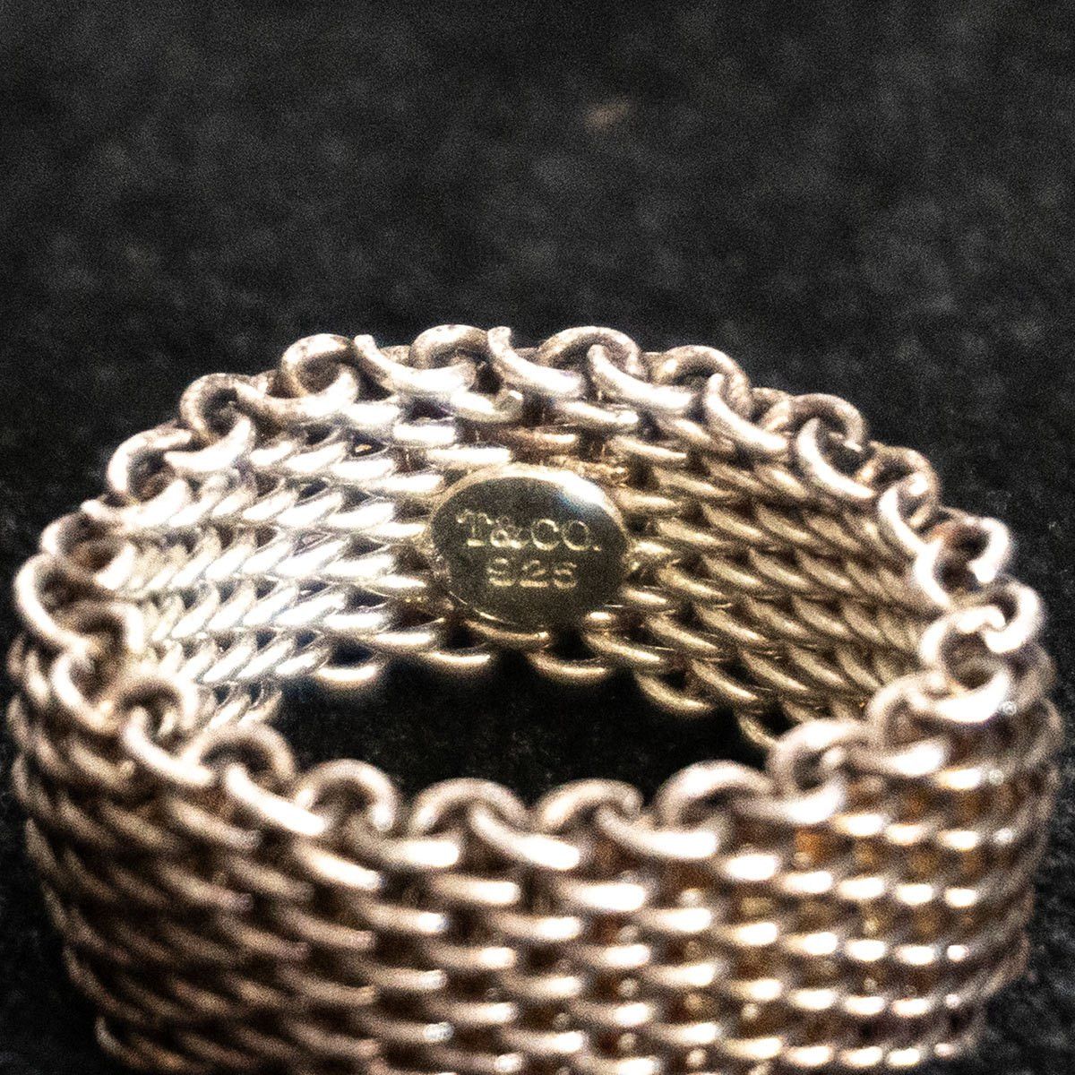 Tiffany & Co. TIFFANY Somerset Silver 925 Ring Size ONE SIZE Size ONE SIZE - 3 Thumbnail