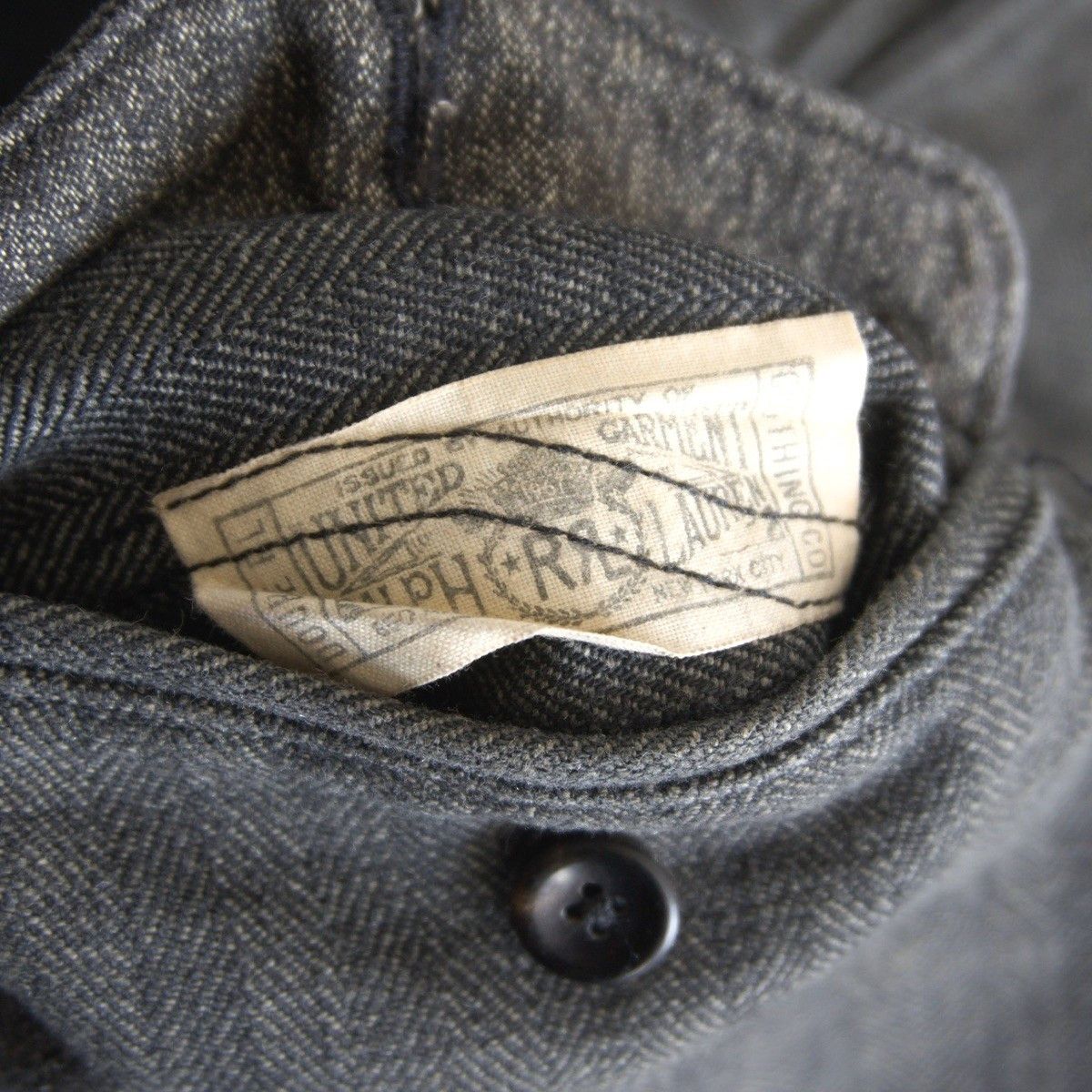 Vintage RRL Classic Herringbone Trouser Size 29×34 Size US 29 - 7 Thumbnail