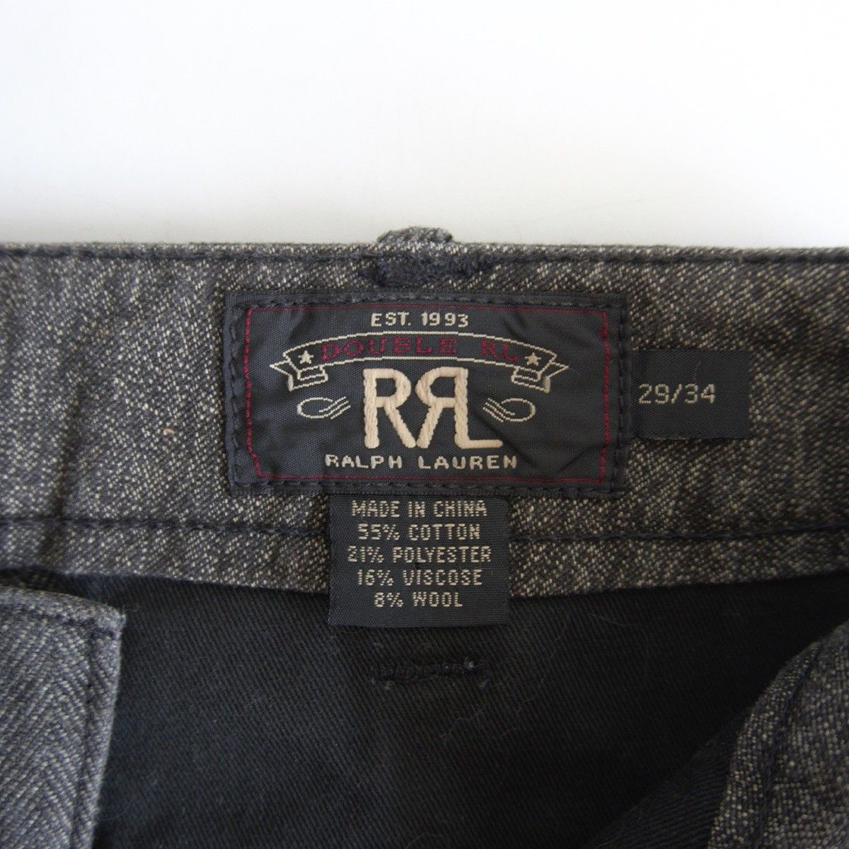Vintage RRL Classic Herringbone Trouser Size 29×34 Size US 29 - 6 Thumbnail