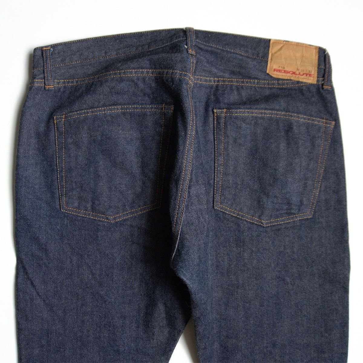 RESOLUTE RESOLUTE 710 Denim Pants Made in Japan Size 38 Size US 38 / EU 54 - 6 Thumbnail