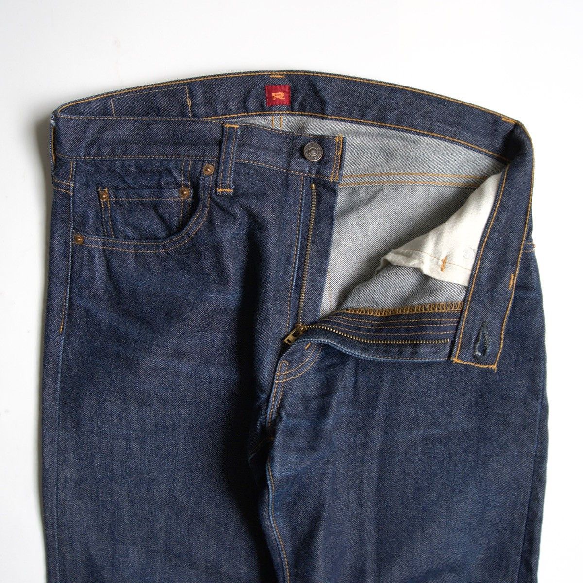 RESOLUTE RESOLUTE 712 Tapered Straight Denim Pants Size 33 Size US 33 - 4 Thumbnail