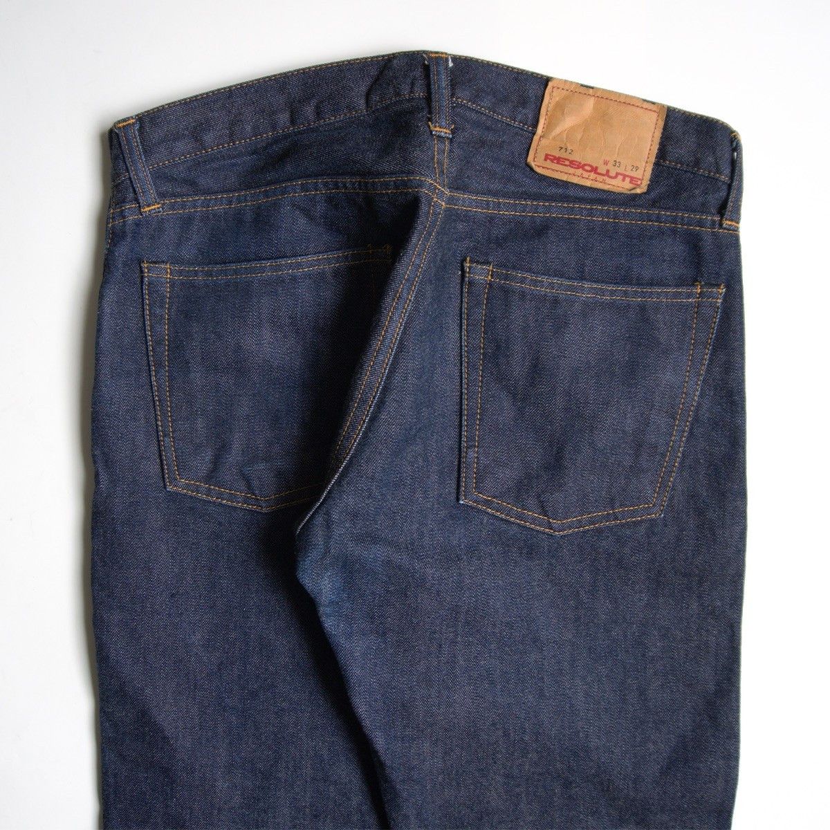 RESOLUTE RESOLUTE 712 Tapered Straight Denim Pants Size 33 Size US 33 - 6 Thumbnail