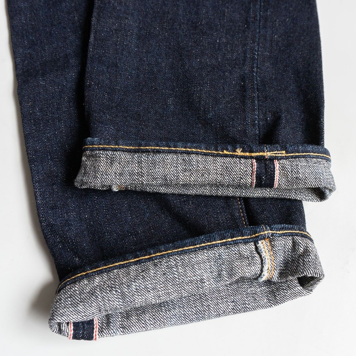 Vintage FULLCOUNT 1108SR Slim Straight Indigo Denim Pants Size 33 Size US 33 - 7 Thumbnail