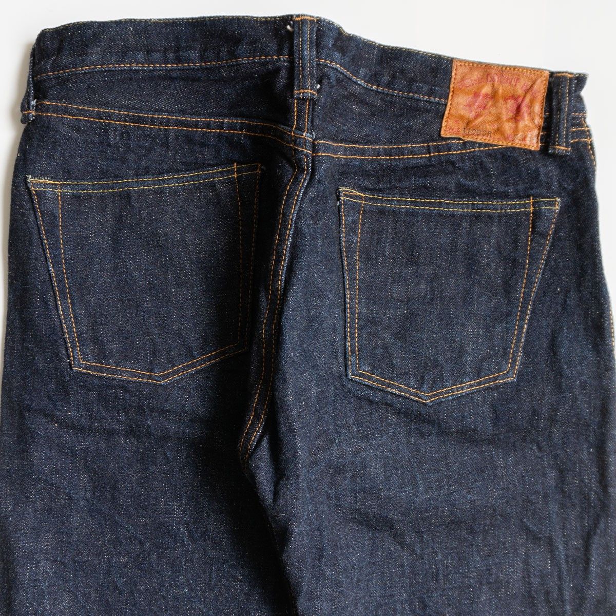 Vintage FULLCOUNT 1108SR Slim Straight Indigo Denim Pants Size 33 Size US 33 - 6 Thumbnail