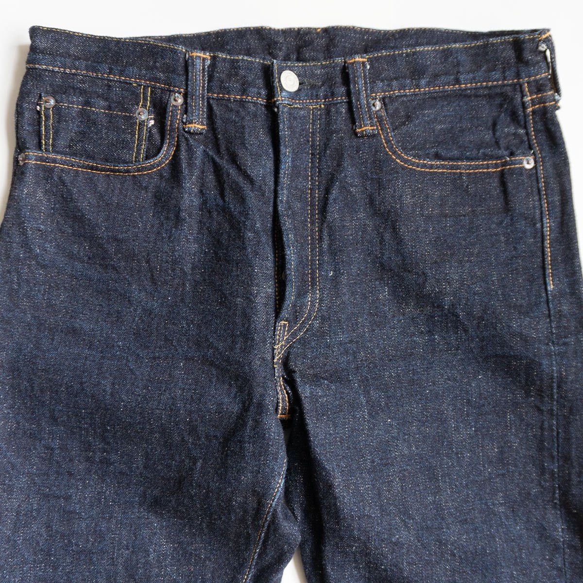 Vintage FULLCOUNT 1108SR Slim Straight Indigo Denim Pants Size 33 Size US 33 - 4 Thumbnail