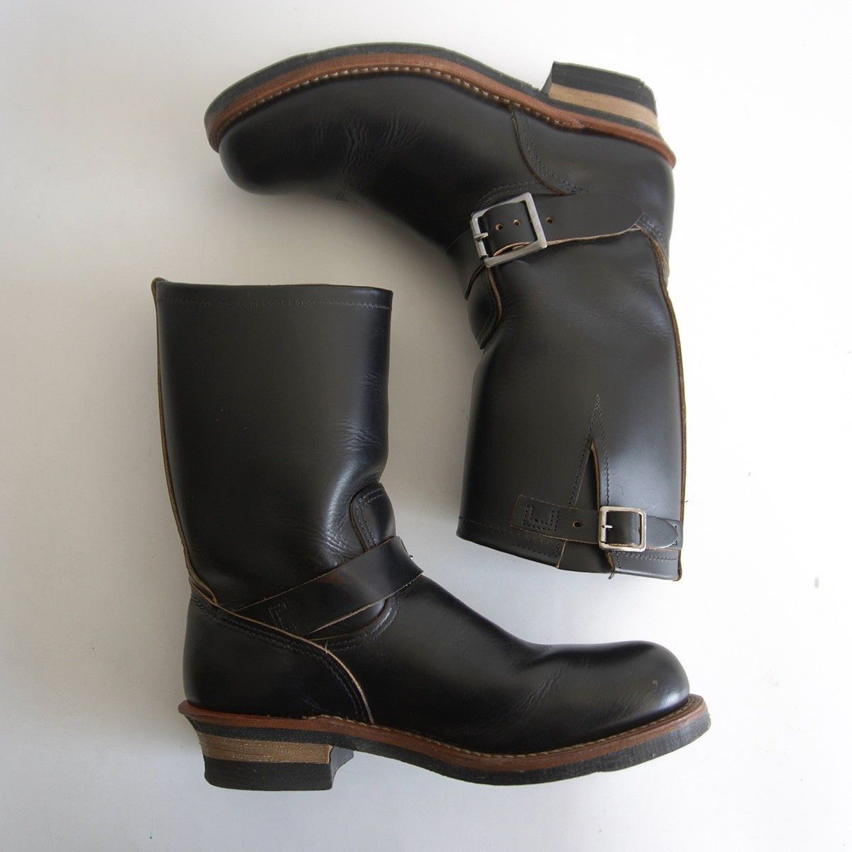 Red Wing REDWING 9268 Engineer Boots "Tea Core" Leather Size 8 Size US 8 / EU 41 - 4 Thumbnail