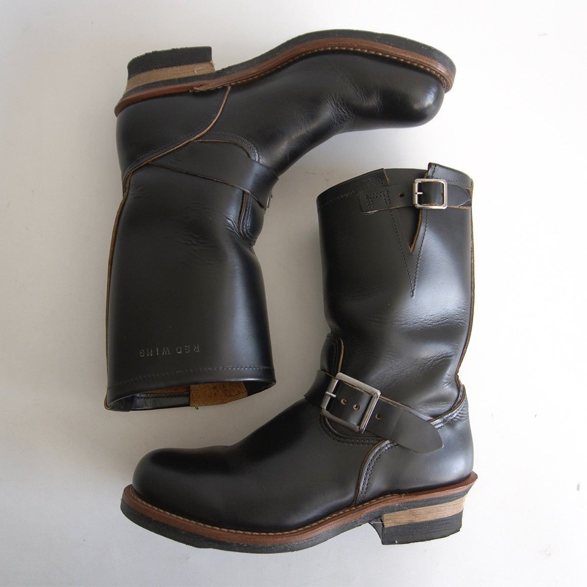 Red Wing REDWING 9268 Engineer Boots "Tea Core" Leather Size 8 Size US 8 / EU 41 - 5 Thumbnail