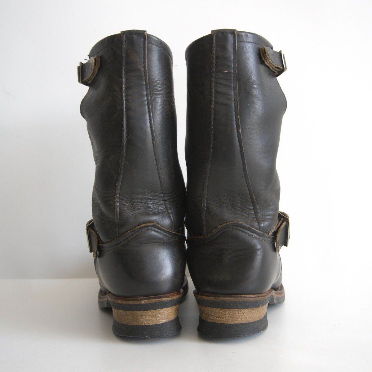 Red Wing REDWING 2268 Tea-Core Leather Engineer Boots Black Size 8.5 Size US 8.5 / EU 41-42 - 6 Thumbnail