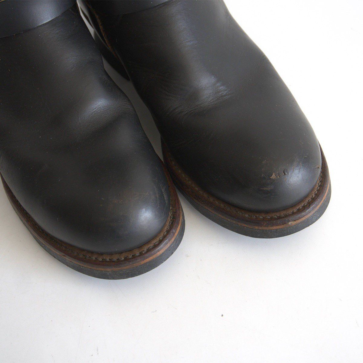 Red Wing REDWING 2268 Tea-Core Leather Engineer Boots Black Size 8.5 Size US 8.5 / EU 41-42 - 3 Thumbnail