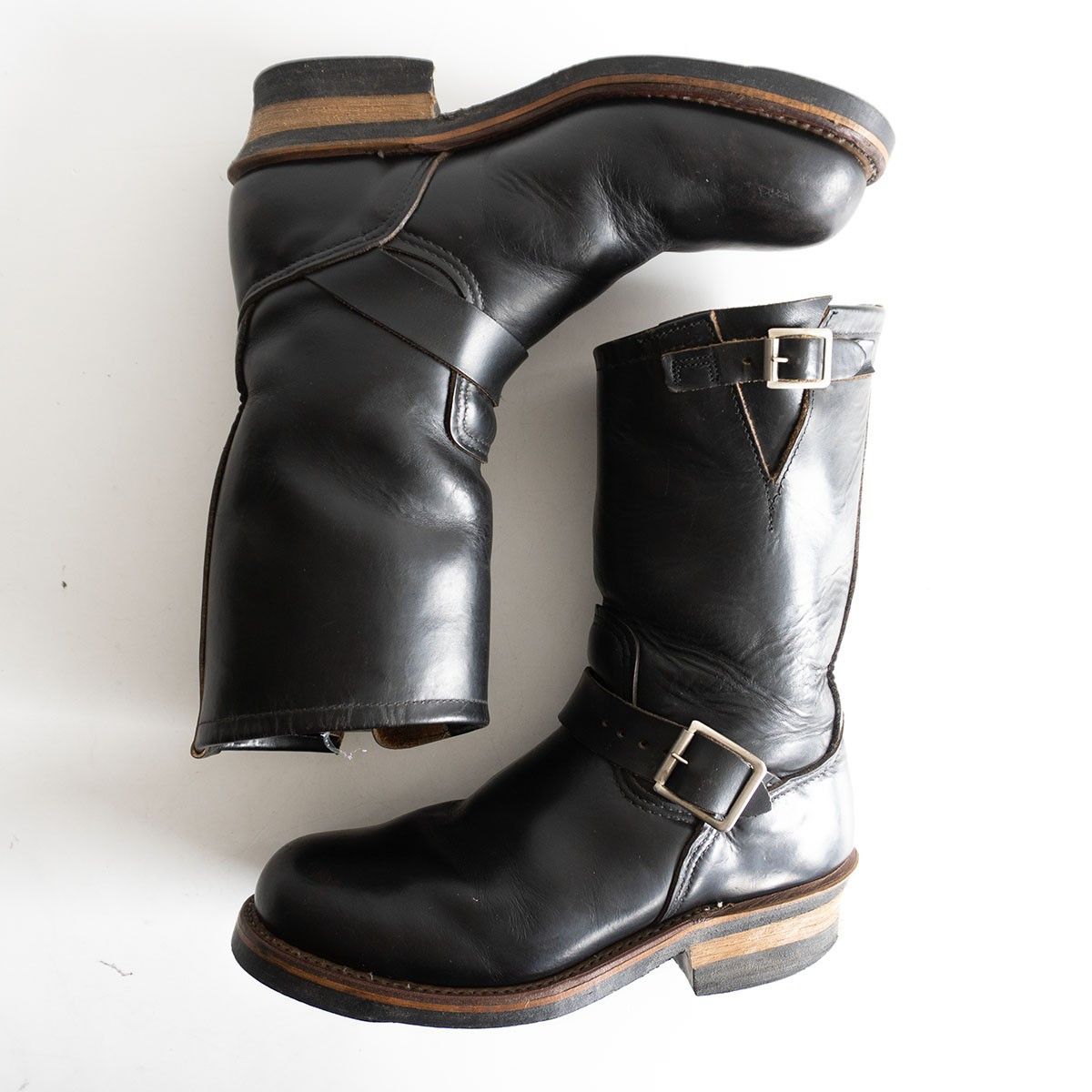 Red Wing REDWING PT91 2268 Teacore Black Engineer Boots Size 6.5 Size US 6.5 / EU 39-40 - 5 Thumbnail