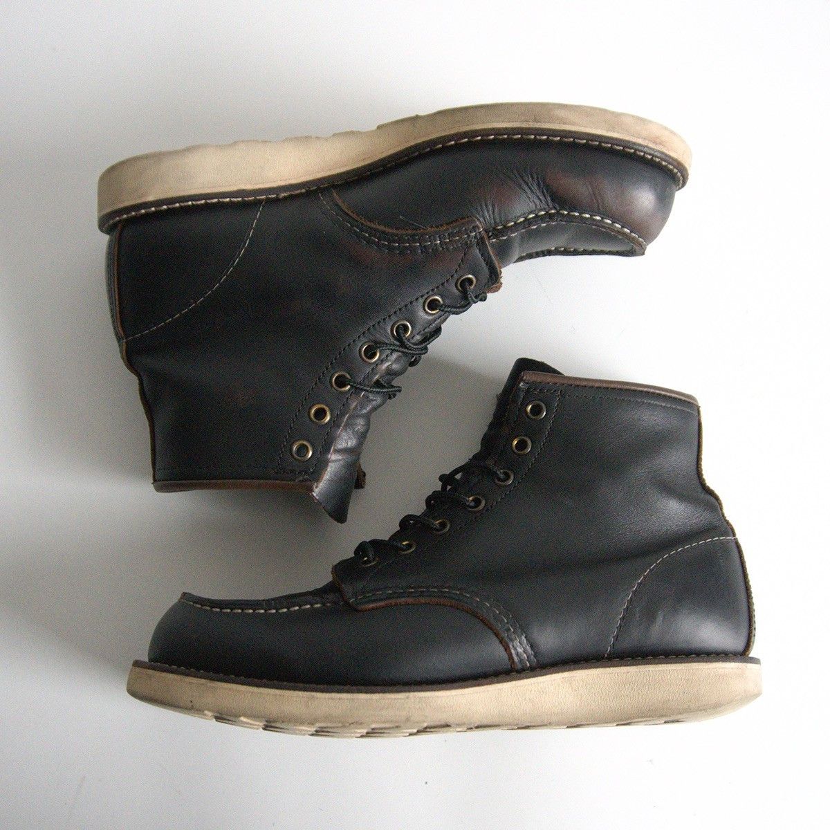 Red Wing REDWING 8849 Classic Moc Toe Black Prairie Boots Size 8.5D Size US 8.5 / EU 41-42 - 4 Thumbnail