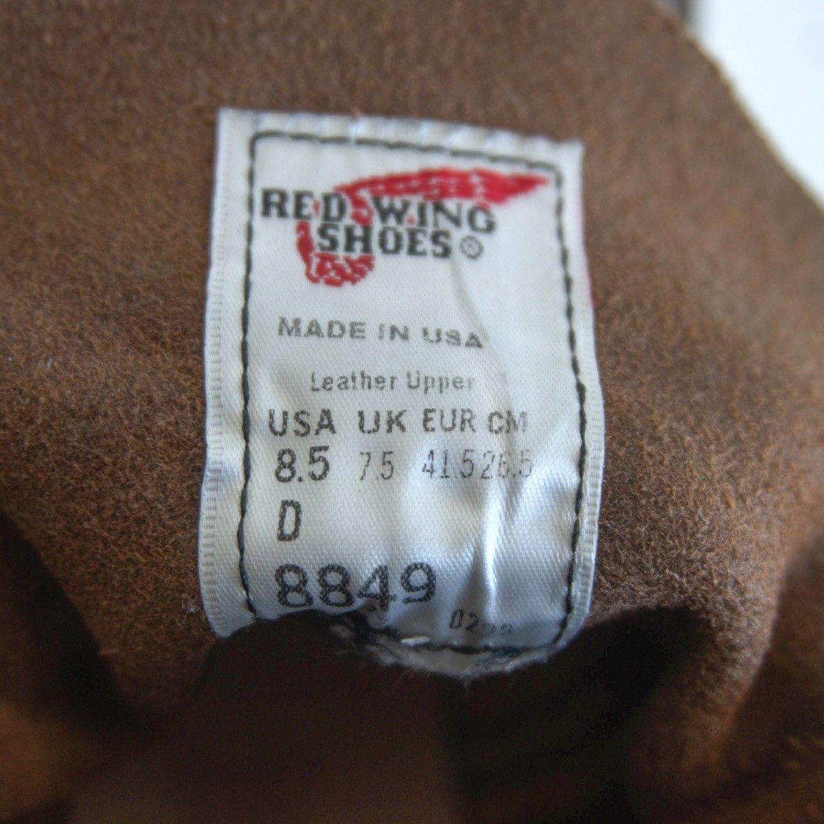 Red Wing REDWING 8849 6inch Classic Moc Toe Boots Black Size 8.5D Size US 8.5 / EU 41-42 - 9 Thumbnail