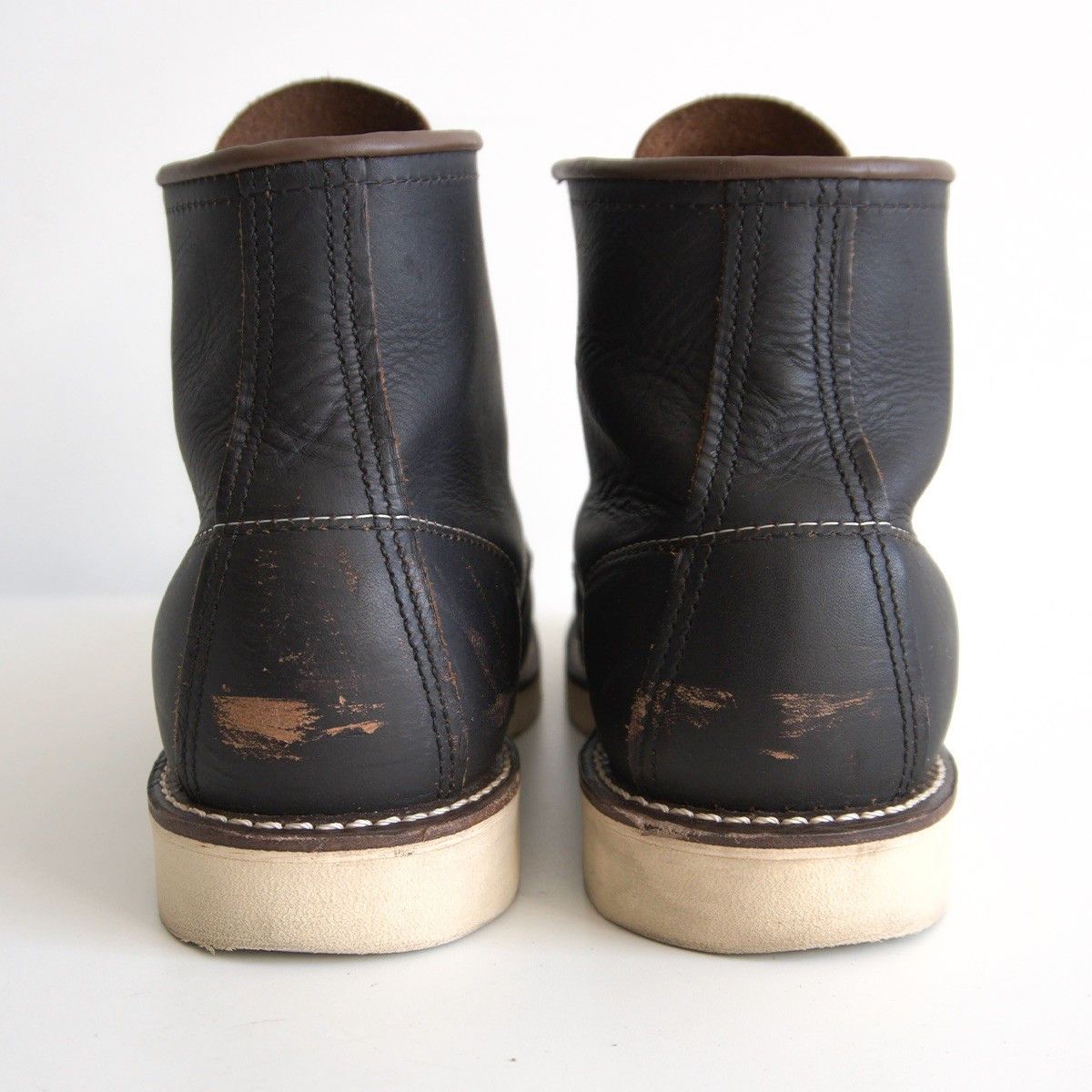 Red Wing REDWING 8849 6inch Classic Moc Toe Boots Black Size 8.5D Size US 8.5 / EU 41-42 - 6 Thumbnail