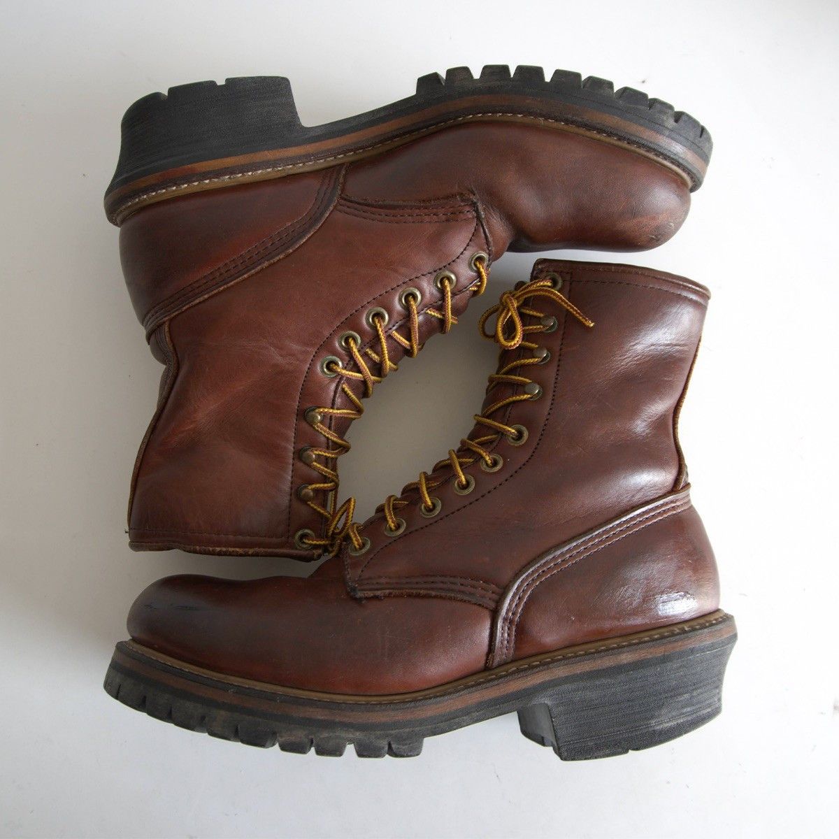 Red Wing REDWING 90s PT91 4418 Logger Boots Made in USA Size 8E Size US 8 / EU 41 - 6 Thumbnail