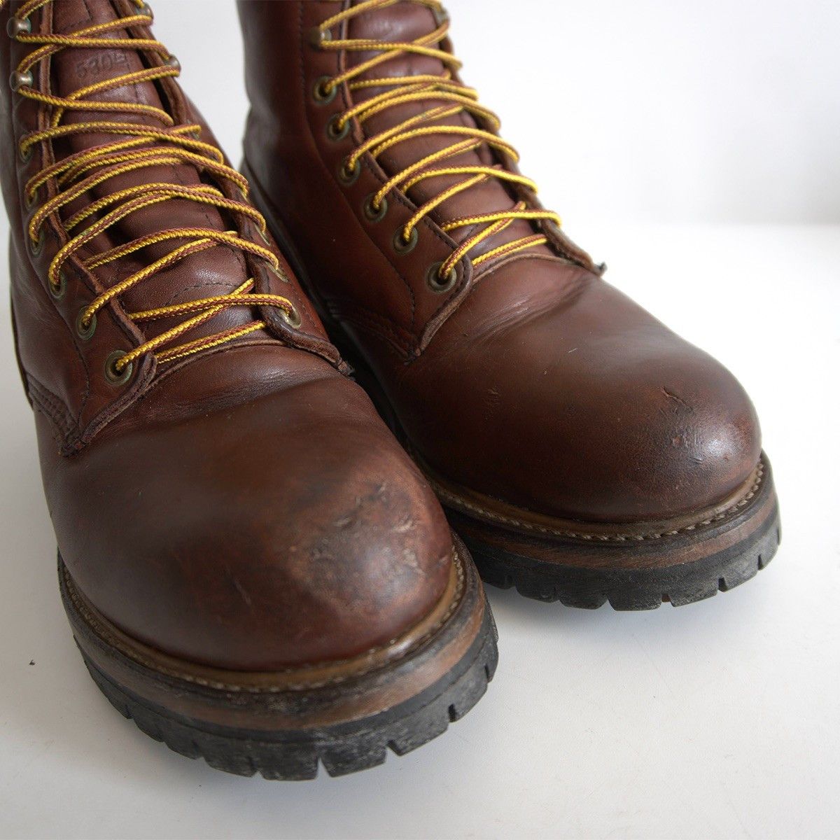 Red Wing REDWING 90s PT91 4418 Logger Boots Made in USA Size 8E Size US 8 / EU 41 - 3 Thumbnail