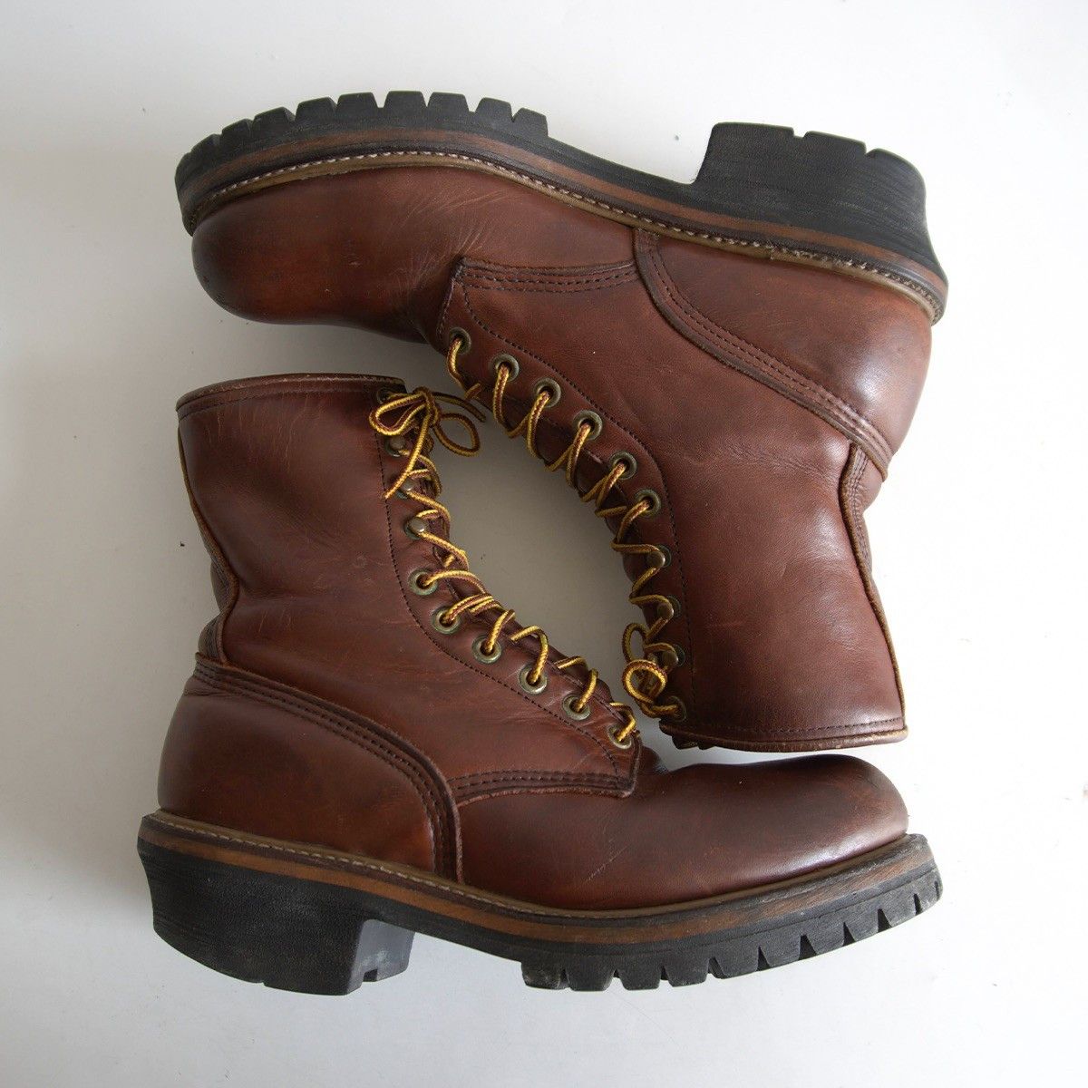 Red Wing REDWING 90s PT91 4418 Logger Boots Made in USA Size 8E Size US 8 / EU 41 - 5 Thumbnail