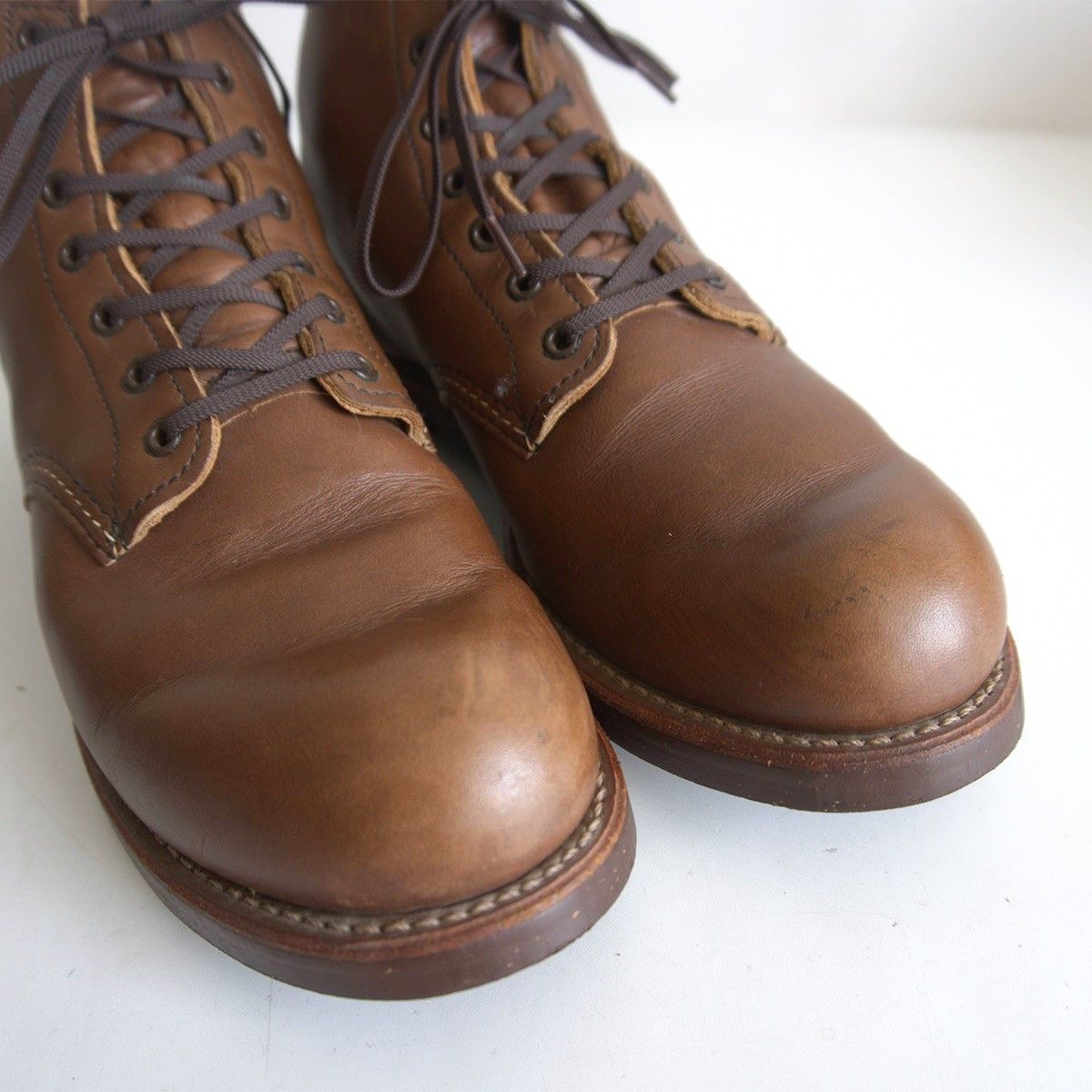 Red Wing REDWING 9161 Beckman Round Boots Brown Boomer Size 9 Size US 9 / EU 42 - 3 Thumbnail