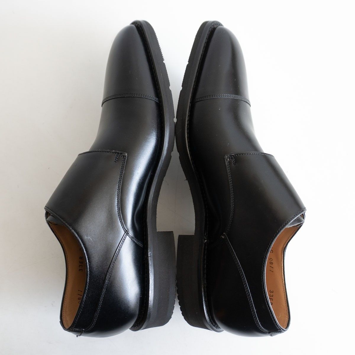 REGAL REGAL Monk Strap Leather Shoes Black Size 8.5 Size US 8.5 / EU 41-42 - 3 Thumbnail