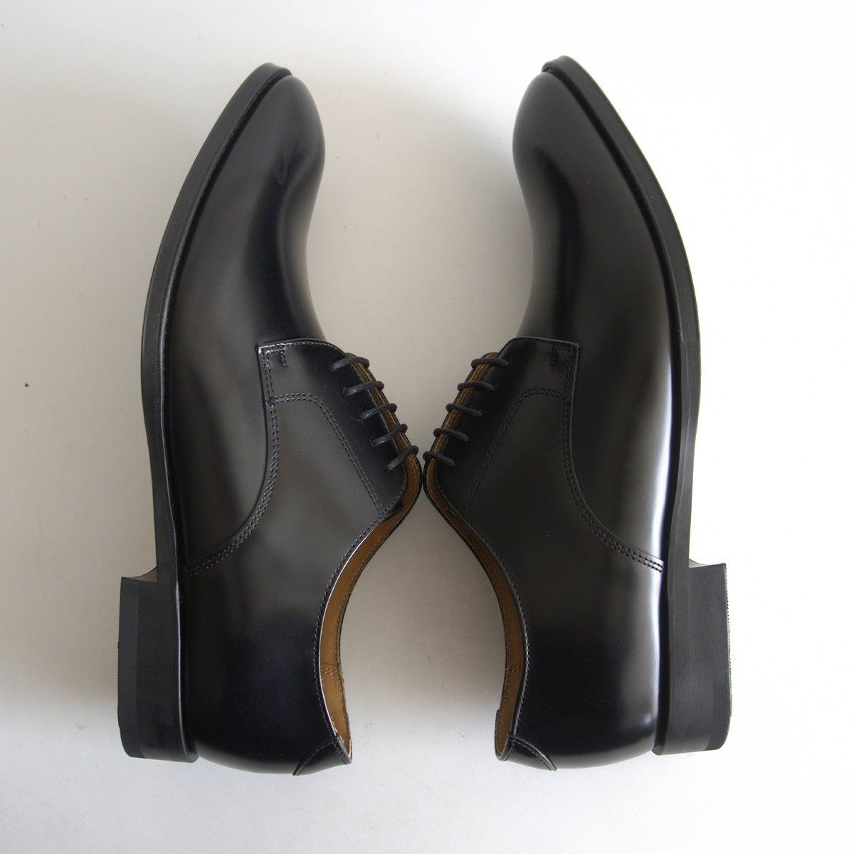 REGAL REGAL Black Plain Toe Leather Shoes Size 8.5 Size US 8.5 / EU 41-42 - 4 Thumbnail