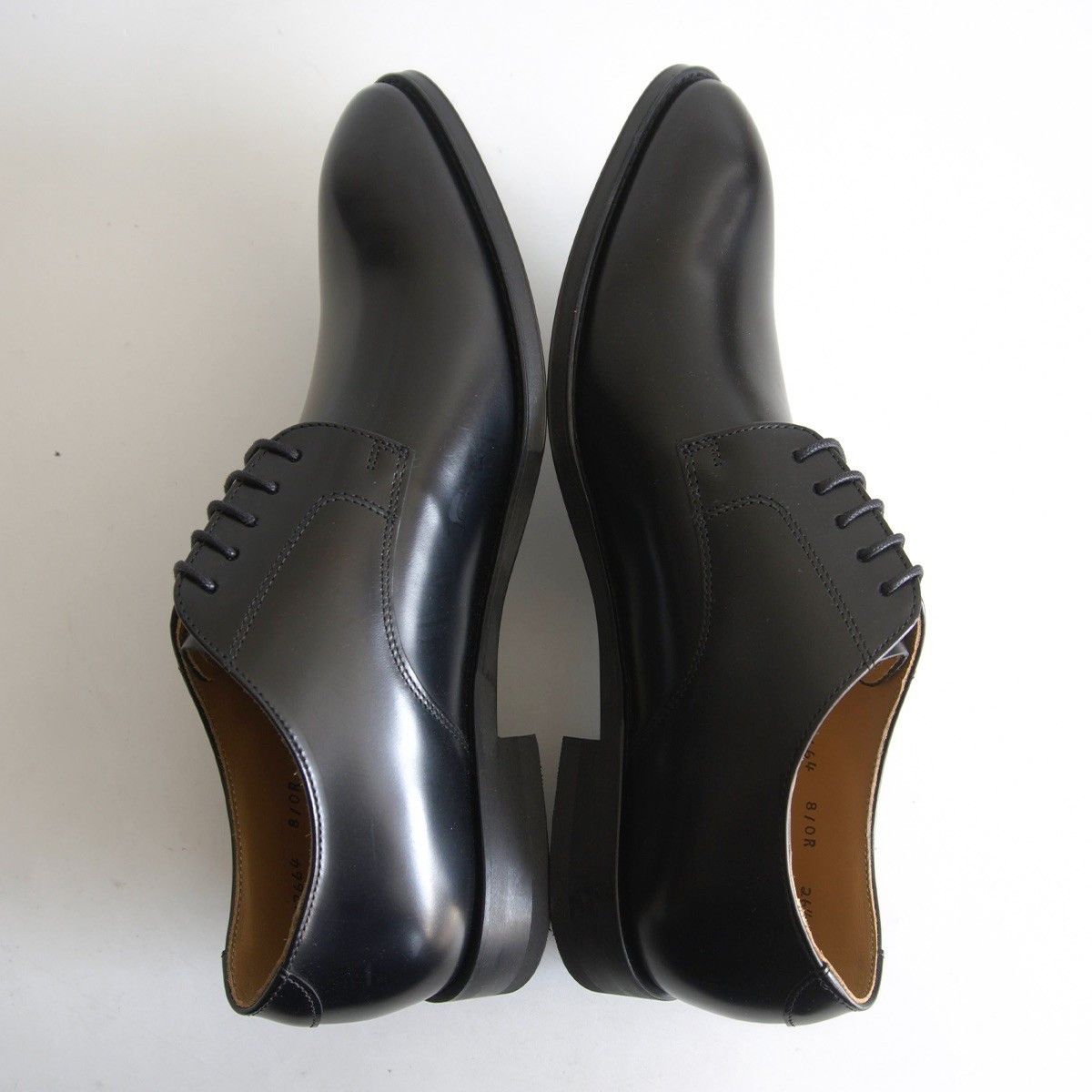 REGAL REGAL Black Plain Toe Leather Shoes Size 8.5 Size US 8.5 / EU 41-42 - 3 Thumbnail