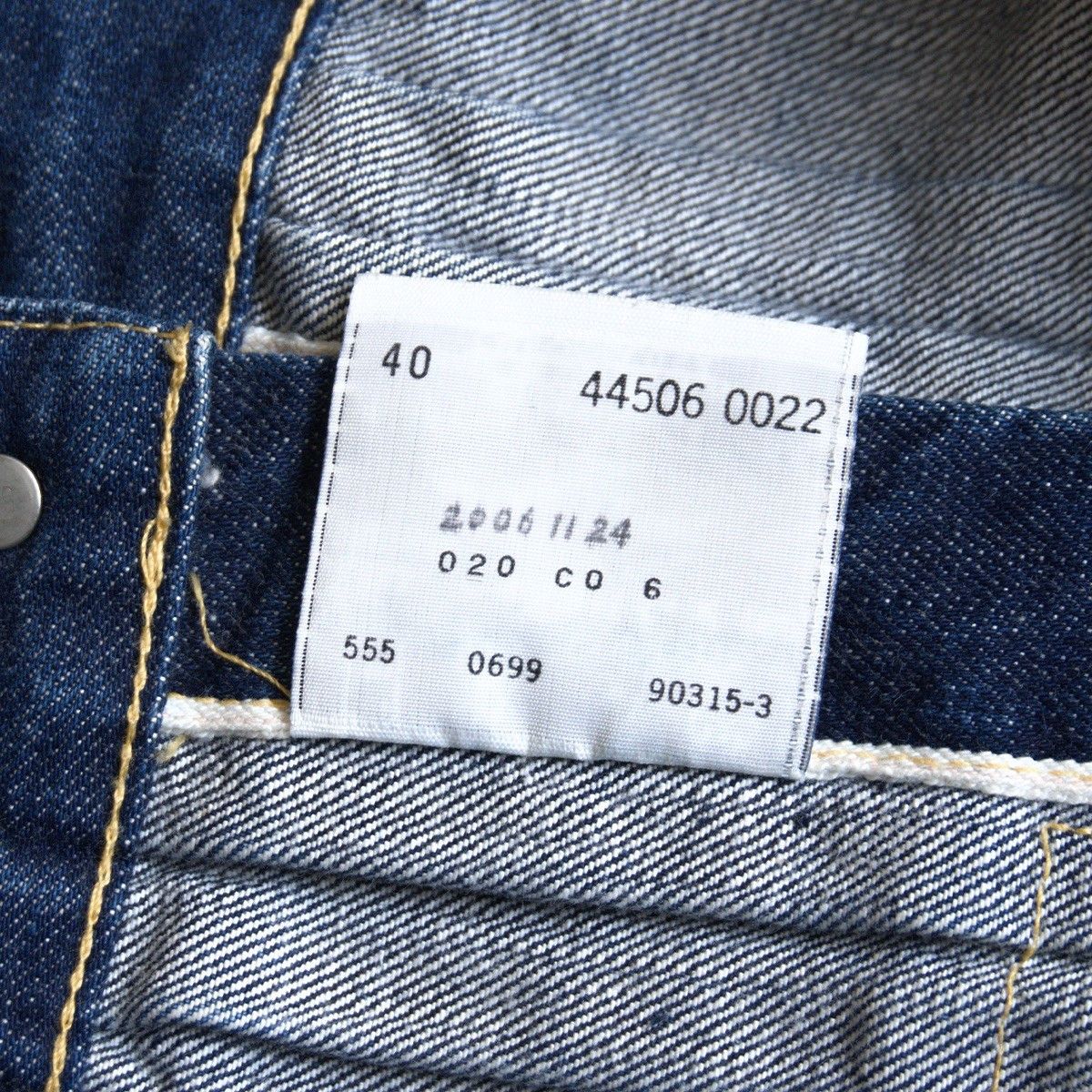 Levi's LEVI'S S506XX Big E 1st Type Wartime Denim Jacket Size XXS Size US XXS / EU 40 - 6 Thumbnail