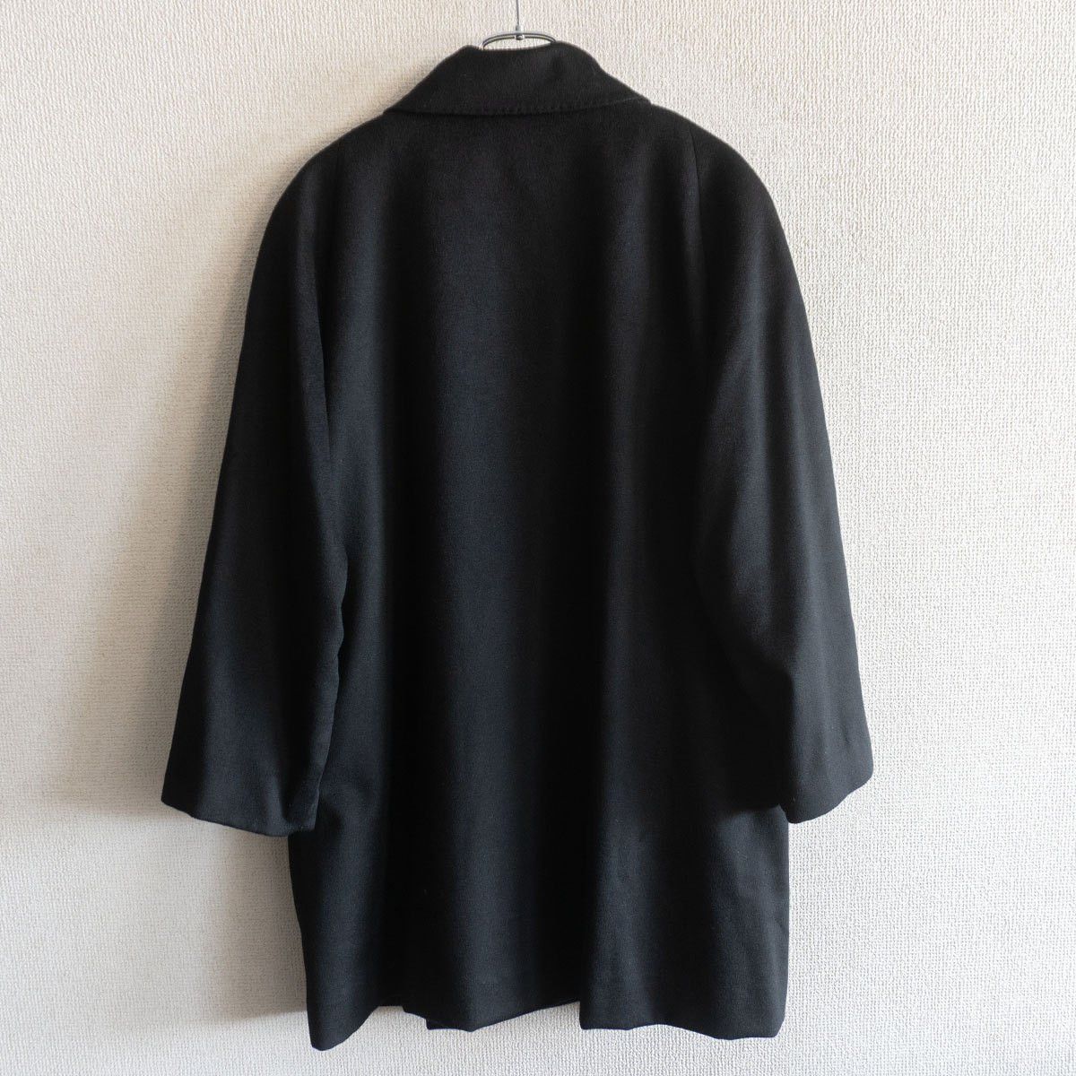 Balmain BALMAIN Cashmere Silk Lined Half Coat Black Size L Size US L / EU 52-54 / 3 - 2 Thumbnail