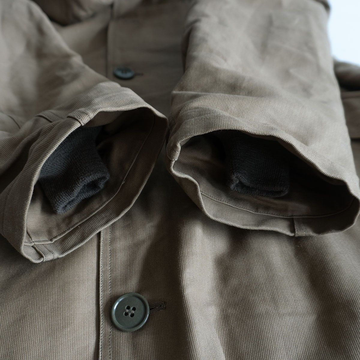 Buzz Rickson's BUZZ RICKSON N-1 Deck Coat Jungle Cloth Wool Lining Size XXS Size US XXS / EU 40 - 6 Thumbnail