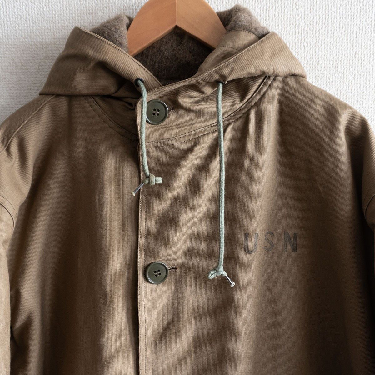 Buzz Rickson's BUZZ RICKSON N-1 Deck Coat Jungle Cloth Wool Lining Size XXS Size US XXS / EU 40 - 4 Thumbnail