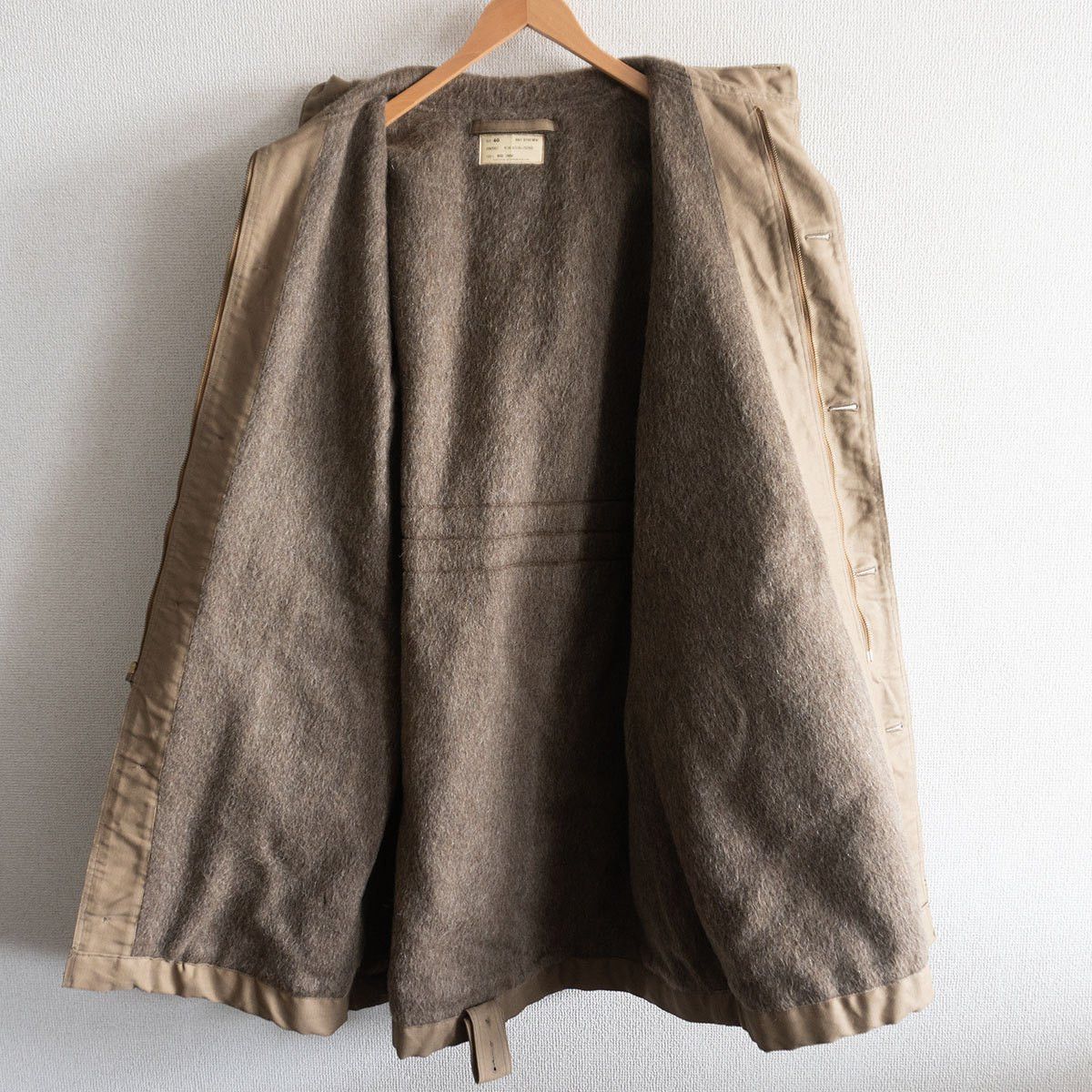 Buzz Rickson's BUZZ RICKSON N-1 Deck Coat Jungle Cloth Wool Lining Size XXS Size US XXS / EU 40 - 3 Thumbnail