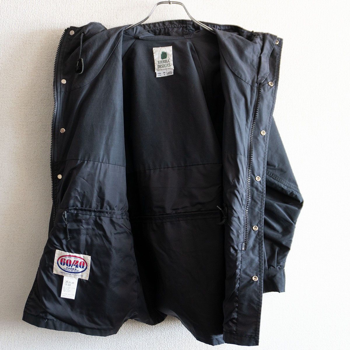 Sierra Designs USA 60/40 Cross Mountain Parka Black Size S