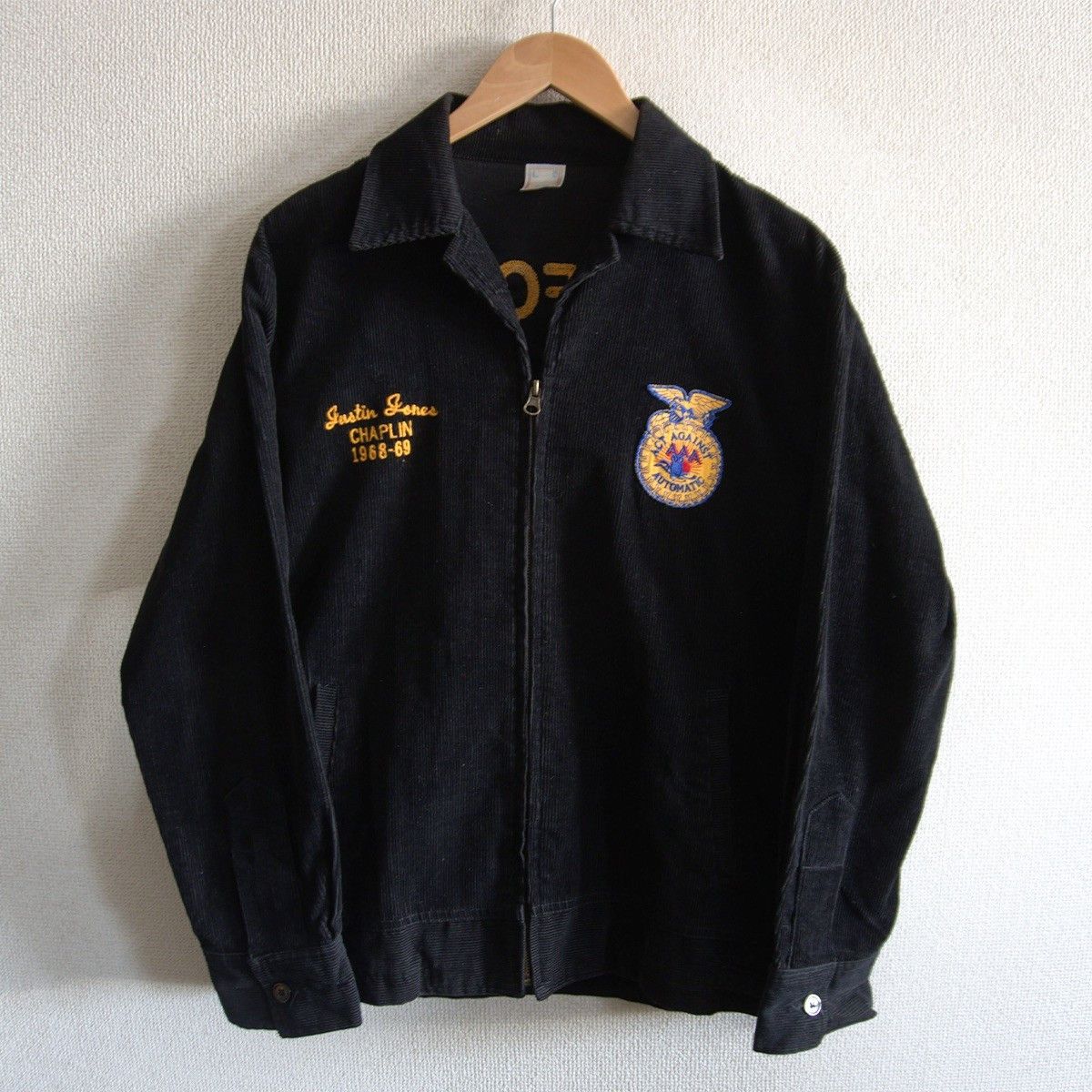 AAA AAA California FFA Corduroy Embroidered Work Jacket Size XS Size US XS / EU 42 / 0 - 2 Thumbnail