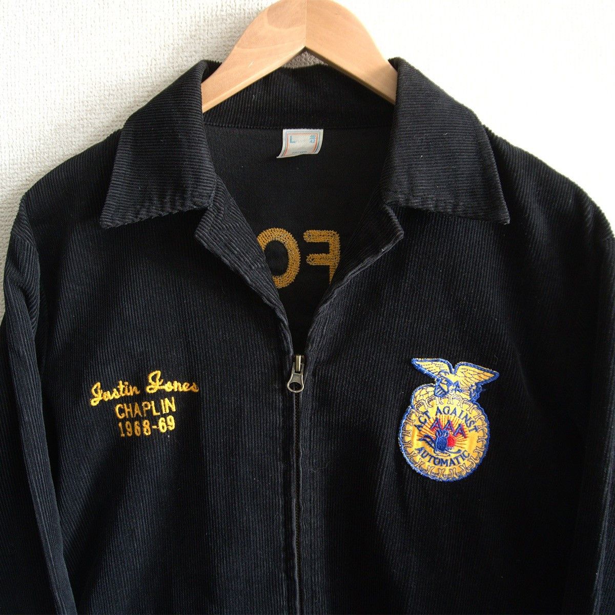 AAA AAA California FFA Corduroy Embroidered Work Jacket Size XS Size US XS / EU 42 / 0 - 4 Thumbnail