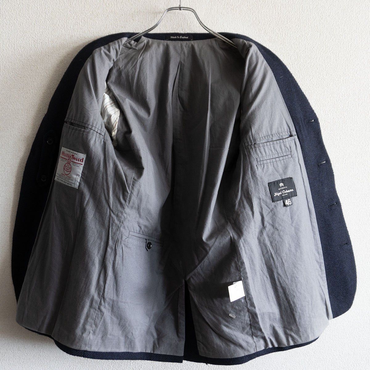 Nigel Cabourn NIGEL CABOURN Mallory Harris Tweed Ventile Jacket Size S Size US S / EU 44-46 / 1 - 3 Thumbnail