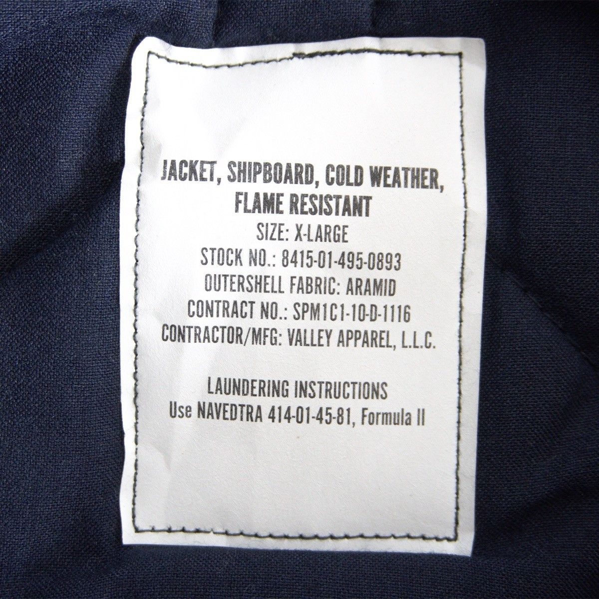 Vintage US NAVY Aramid Shipboard Bomber Jacket Size XL Size US XL / EU 56 / 4 - 7 Thumbnail