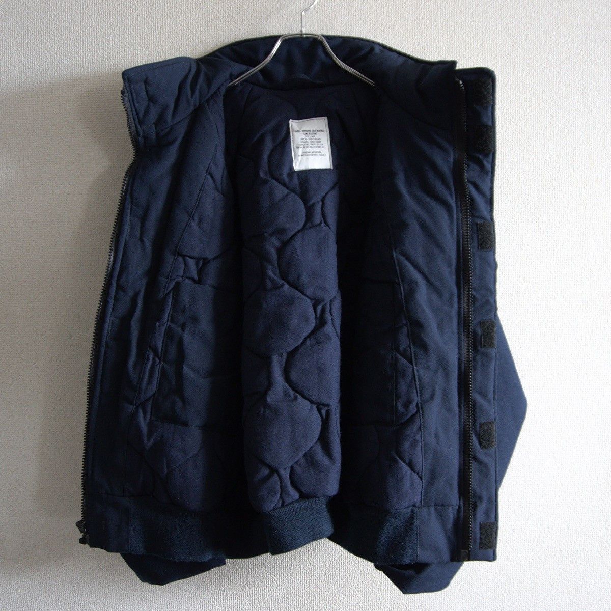 Vintage US NAVY Aramid Shipboard Bomber Jacket Size XL Size US XL / EU 56 / 4 - 3 Thumbnail