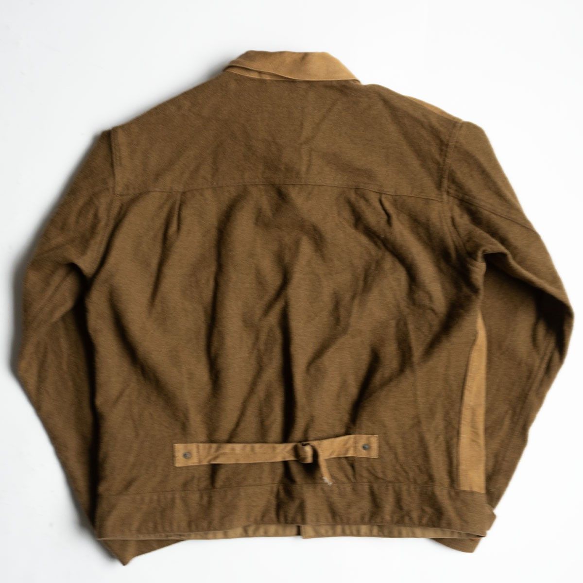 Nigel Cabourn NIGEL CABOURN Wool Mix Brown Denim Jacket Size XXL Size US XXL / EU 58 / 5 - 2 Thumbnail