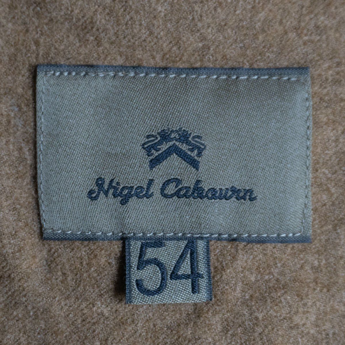 Nigel Cabourn NIGEL CABOURN Wool Mix Brown Denim Jacket Size XXL Size US XXL / EU 58 / 5 - 6 Thumbnail