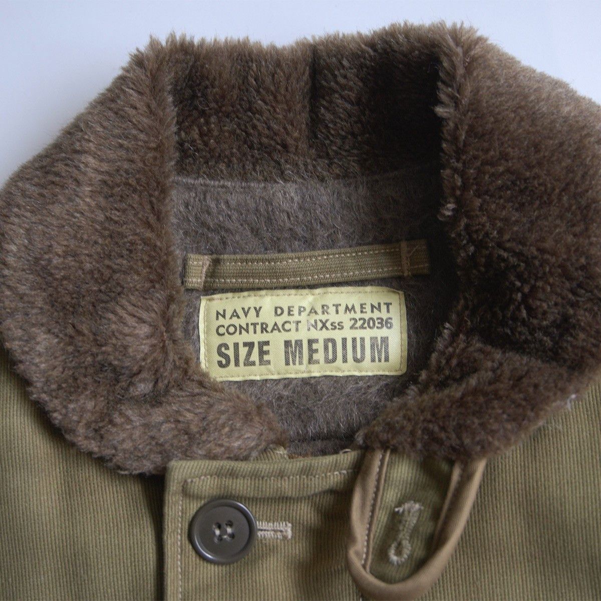 Buzz Rickson's BUZZ RICKSON N-1 Deck Jacket Jungle Cloth Patch Size M Size US M / EU 48-50 / 2 - 6 Thumbnail