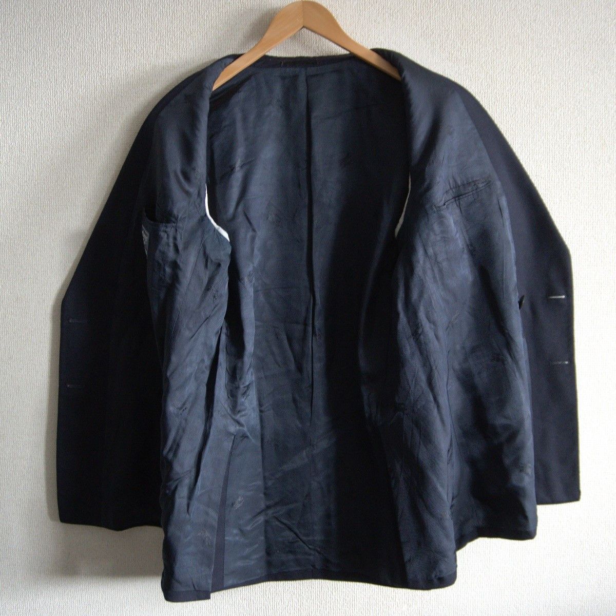 Vintage BURBERRYS Double Breasted Navy Blazer Silver Buttons Size XL Size US XL / EU 56 / 4 - 3 Thumbnail