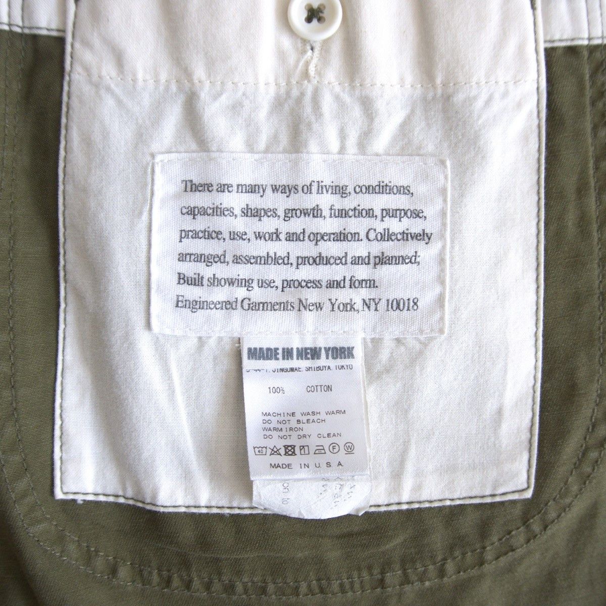 Engineered Garments Engineered Garments Bedford Jacket Cotton Size S Size US S / EU 44-46 / 1 - 9 Thumbnail