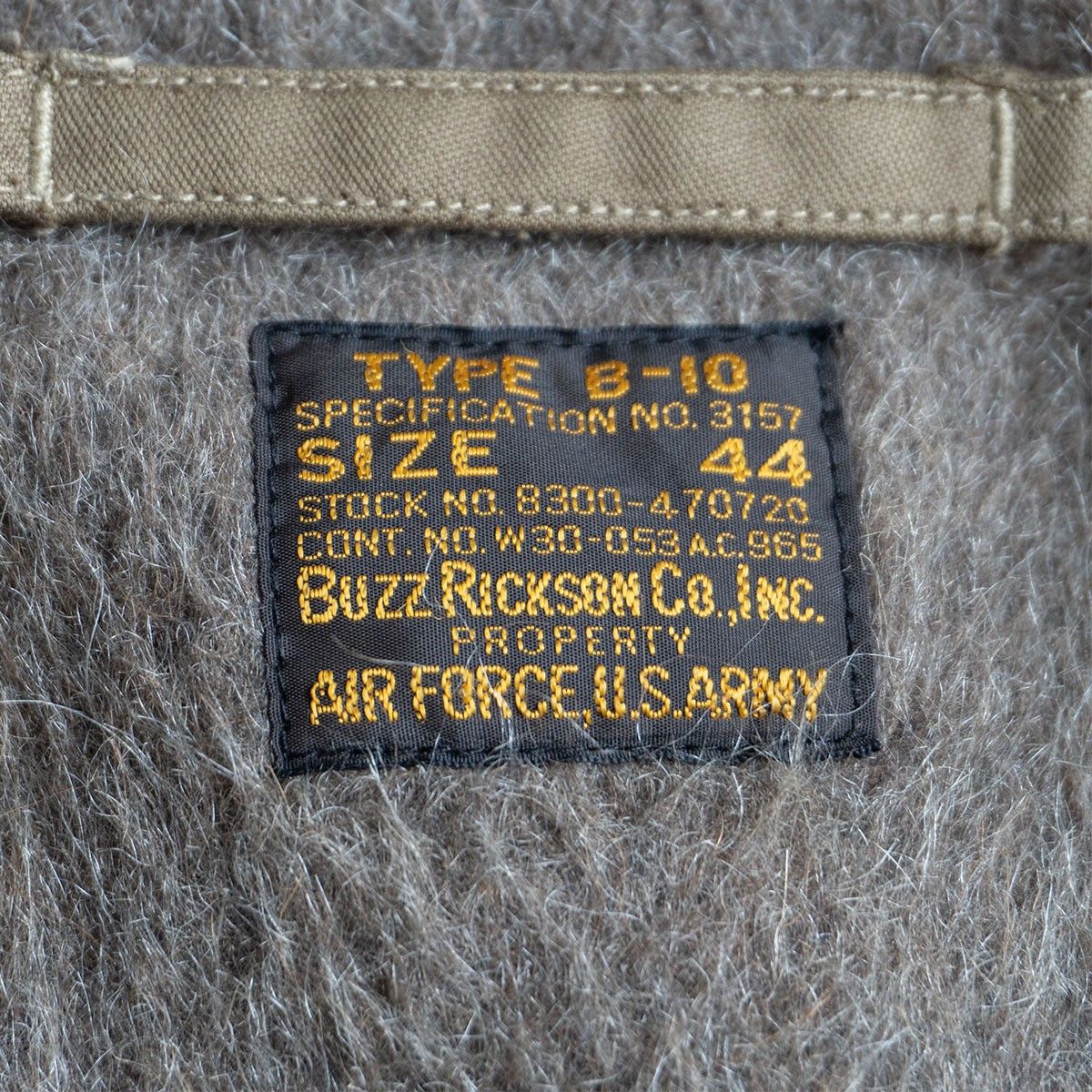 Buzz Rickson's BUZZ RICKSON B-10 Flight Jacket Alpaca Lined Size S Size US S / EU 44-46 / 1 - 8 Thumbnail